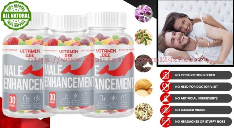 “Enhance Your Relationship with Vitamin Dee Male Enhancement Gummies”